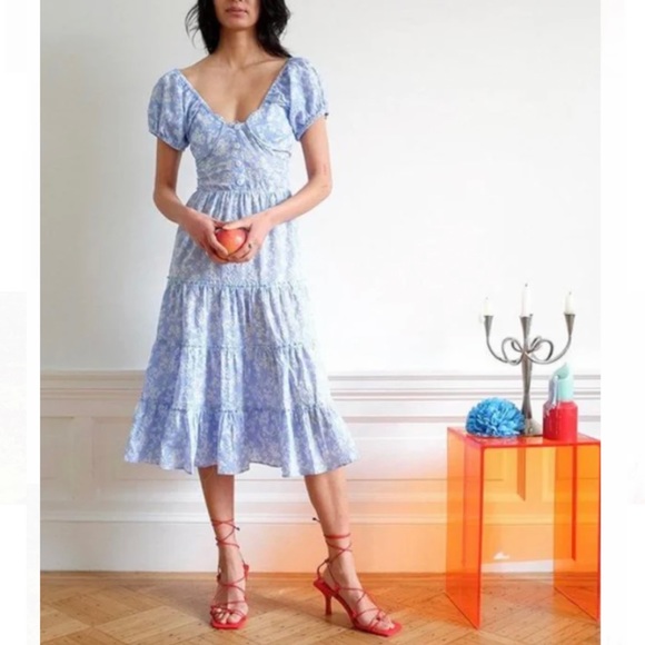NWT WRAY Sophia Dress in Teacup Floral - Picture 1 of 8